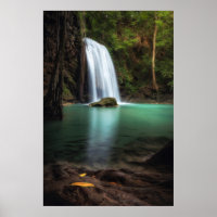Waterfalls | Erawan Waterfall, Thailand