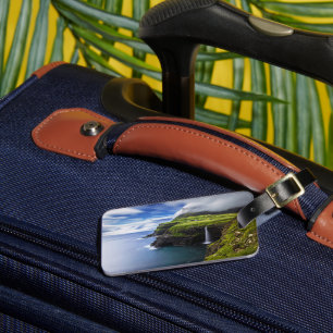 Waterfalls Faroe Islands, Denmark Luggage Tag