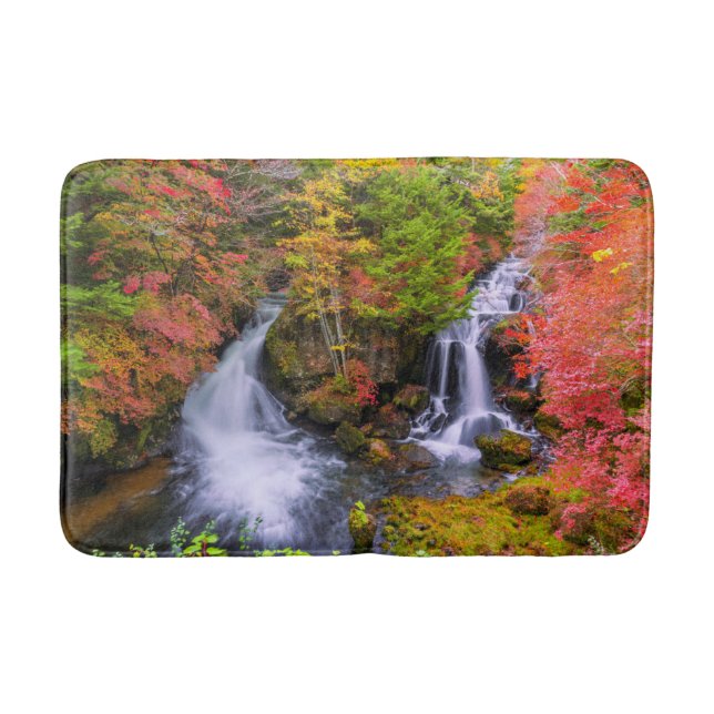 Waterfalls | Faucet Waterfalls Nikko Japan Fall Bath Mat (Front)