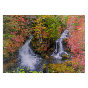 Waterfalls   Faucet Waterfalls Nikko Japan Fall Cutting Board