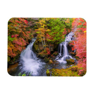 Waterfalls   Faucet Waterfalls Nikko Japan Fall Magnet