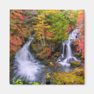 Waterfalls   Faucet Waterfalls Nikko Japan Fall Magnet