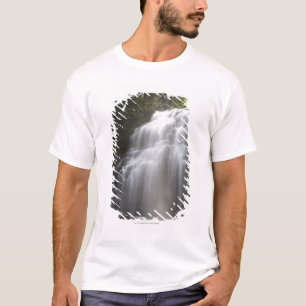 Waterfalls Flowing Down A Rock Cliff T-Shirt