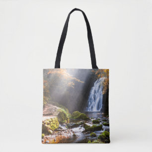 Waterfalls   Gleno, Northern Ireland Tote Bag