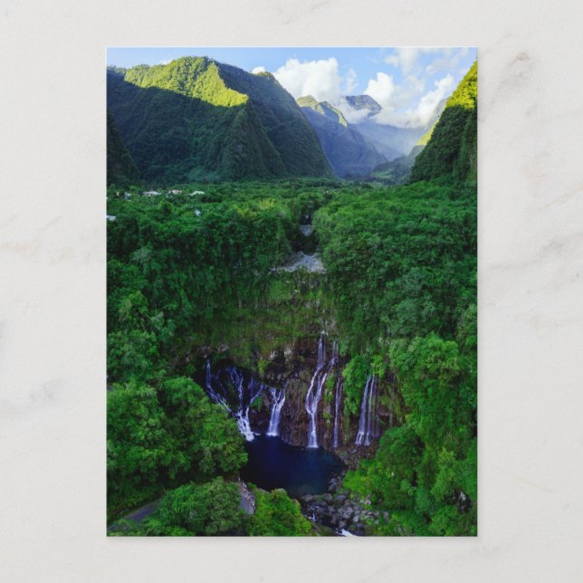 Waterfalls | Grand Galet Falls Postcard (Front)