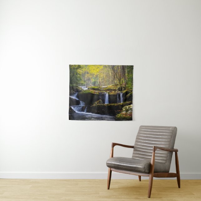 Waterfalls | Great Smoky Mountain National Park Tapestry (In Situ (Horizontal))