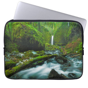 Waterfalls Grotto Falls, Oregon Laptop Sleeve
