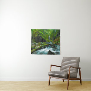 Waterfalls Grotto Falls, Oregon Tapestry