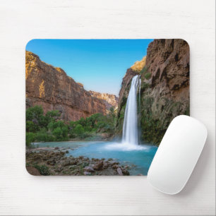 Waterfalls   Havasu Falls at Sunset Mouse Mat
