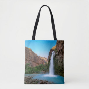 Waterfalls   Havasu Falls at Sunset Tote Bag