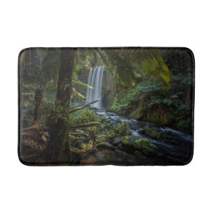 Waterfalls   Hopetoun Falls, New Zealand Bath Mat