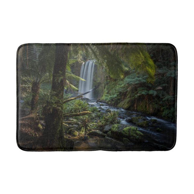 Waterfalls | Hopetoun Falls, New Zealand Bath Mat (Front)