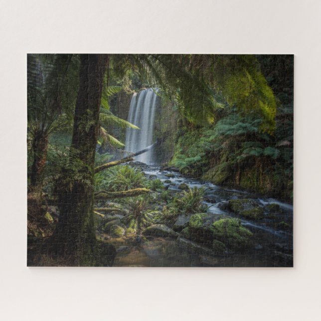 Waterfalls | Hopetoun Falls, New Zealand Jigsaw Puzzle (Horizontal)