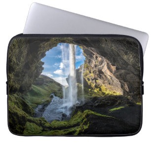 Waterfalls Icelandic Waterfall Laptop Sleeve
