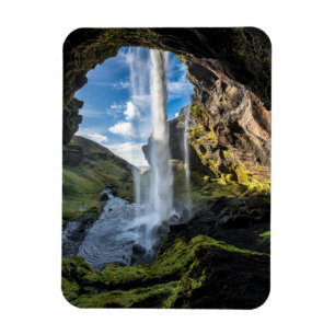 Waterfalls   Icelandic Waterfall Magnet
