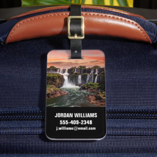 Waterfalls Iguacu National Park Luggage Tag