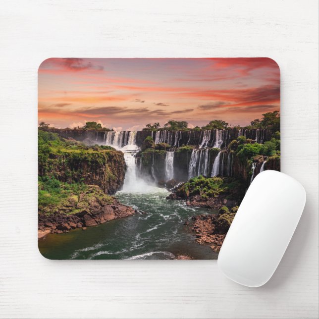 Waterfalls | Iguacu National Park Mouse Mat (With Mouse)