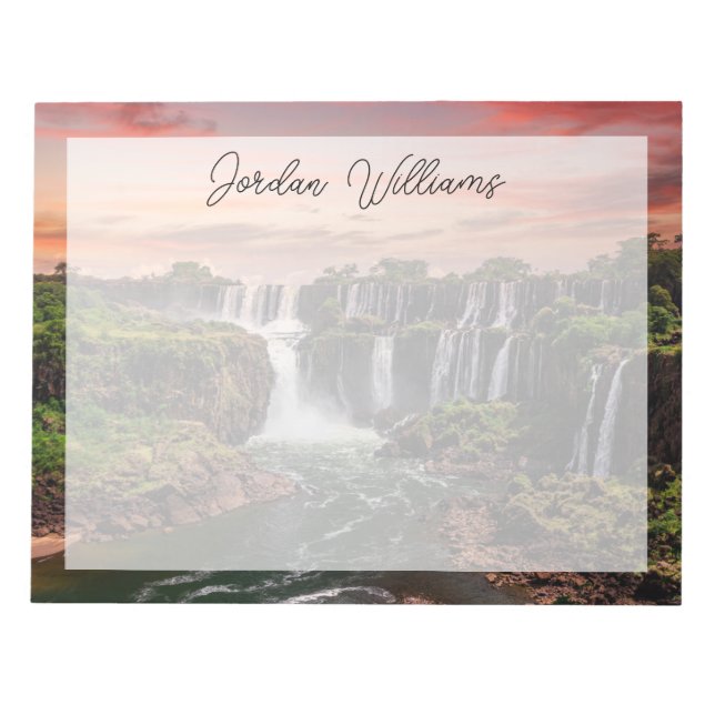 Waterfalls | Iguacu National Park Notepad (Front)