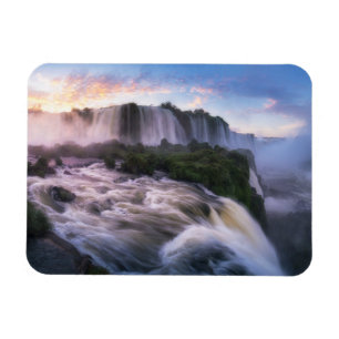 Waterfalls   Iguazu Waterfall, Brazil Magnet