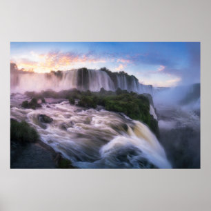 Waterfalls   Iguazu Waterfall, Brazil Poster
