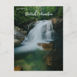 Waterfalls in Golden Ears Park Maple Ridge BC Postcard