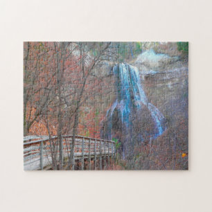 Waterfalls in Nebraska. Jigsaw Puzzle