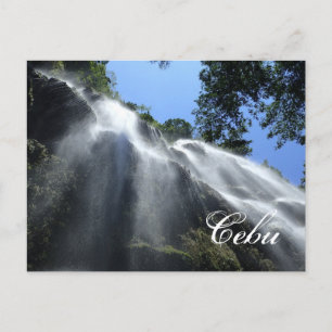 Waterfalls in Oslob Cebu Postcard