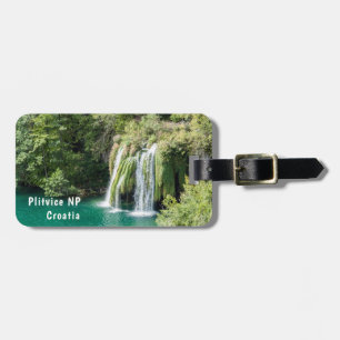 Waterfalls in Plitvice National Park - Croatia Luggage Tag