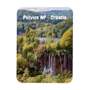 Waterfalls in Plitvice National Park - Croatia Magnet