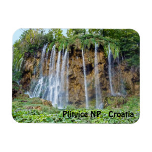 Waterfalls in Plitvice National Park - Croatia Magnet