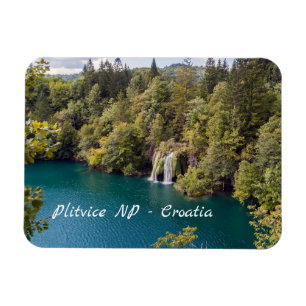 Waterfalls in Plitvice National Park - Croatia Magnet