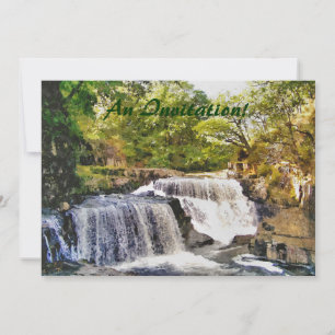 WATERFALLS INVITATION