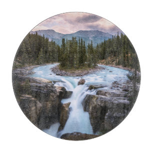 Waterfalls Jasper National Park, Canada Cutting Board