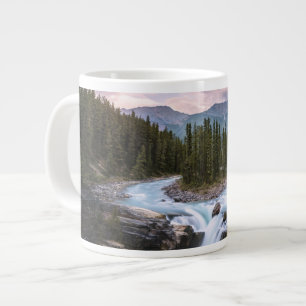 Waterfalls   Jasper National Park, Canada Large Coffee Mug