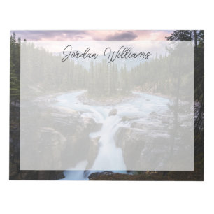Waterfalls Jasper National Park, Canada Notepad