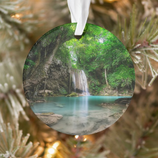 Waterfalls | Kanchanaburi, Thailand Ornament (Tree)