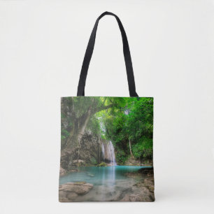 Waterfalls Kanchanaburi, Thailand Tote Bag