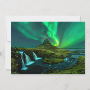 Waterfalls   Kirkjufellfoss Waterfall, Iceland Thank You Card