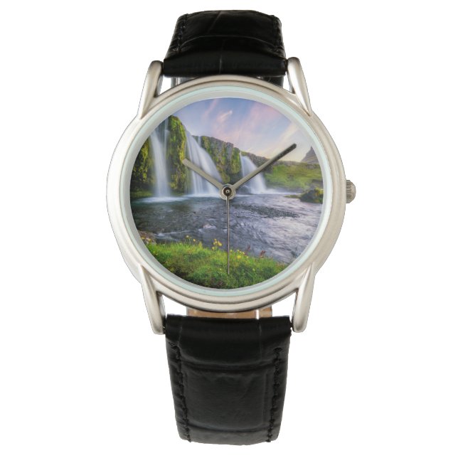 Waterfalls | Kirkjufellsfoss, Iceland Watch (Front)