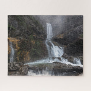 Waterfalls Los Chorros Waterfall Jigsaw Puzzle