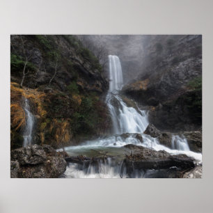 Waterfalls   Los Chorros Waterfall Poster