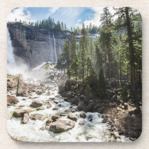 Waterfalls Nevada Fall, Yosemite, CA Coaster