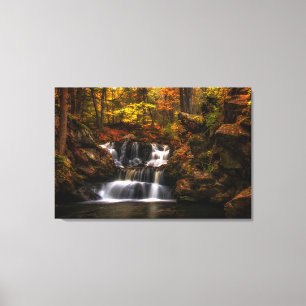 Waterfalls New England Connecticut Canvas Print