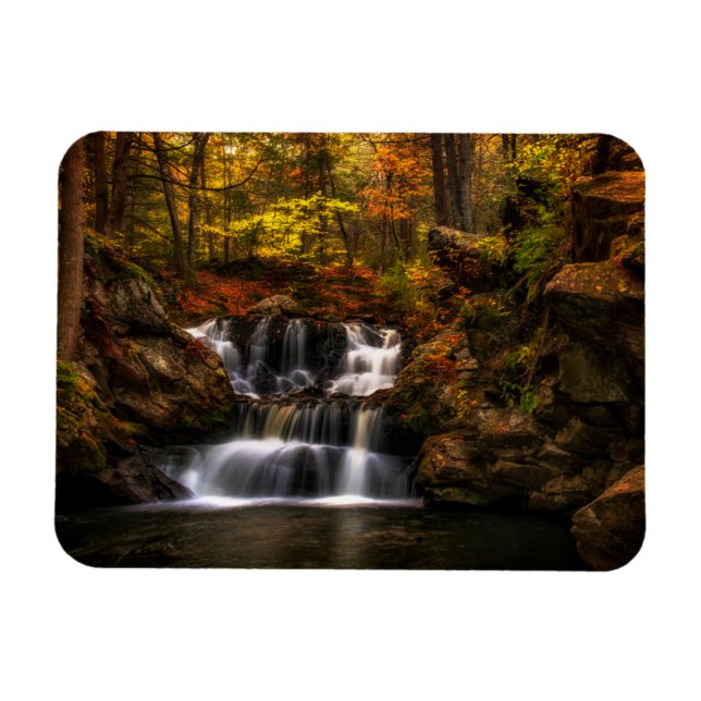 Waterfalls | New England Connecticut Magnet (Horizontal)