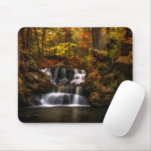 Waterfalls New England Connecticut Mouse Mat