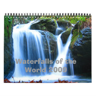 Waterfalls of the World 2009 Calendar