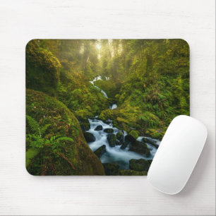 Waterfalls   Olympic National Park, Washington Mouse Mat