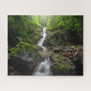 Waterfalls   Phayao Mountain National Park Jigsaw Puzzle