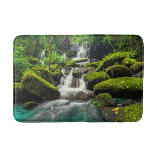 Waterfalls   Phu Tub Berk Mountain, Thailand Bath Mat