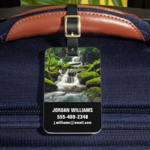 Waterfalls Phu Tub Berk Mountain, Thailand Luggage Tag
